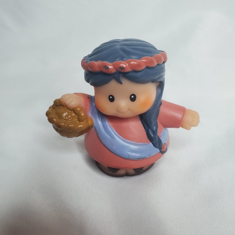 Fisher Price Little People Noah's Wife Naomi Naamah Ark Bible Boat Woman Figure